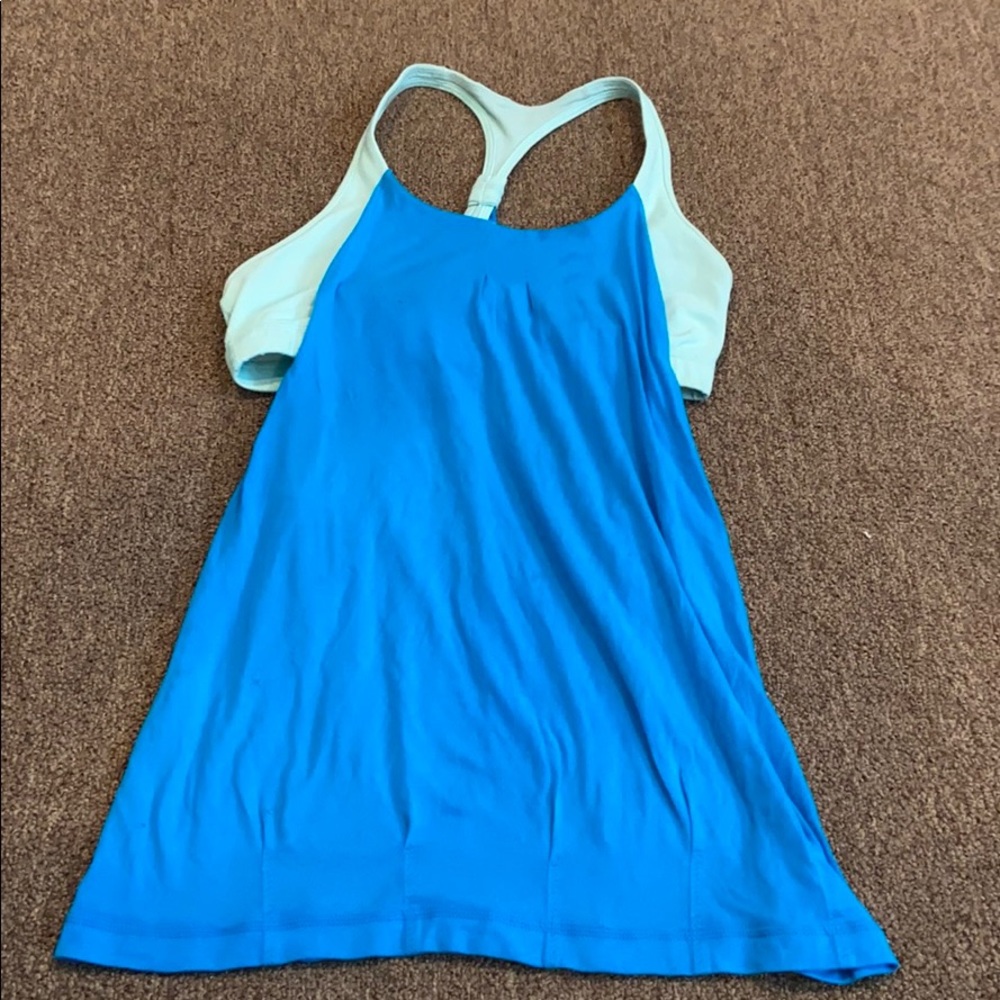 Lululemon Racerback Top with Built In Bra